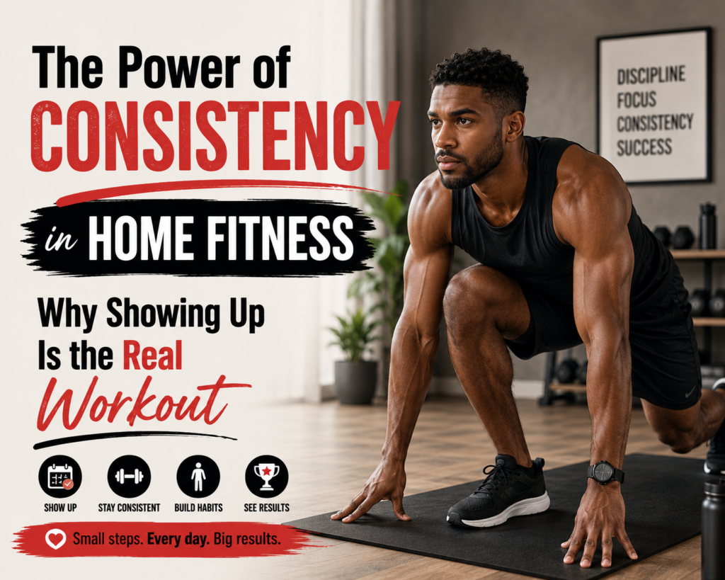 The Power of Consistency in Home Fitness: Why Showing Up Is the Real Workout 